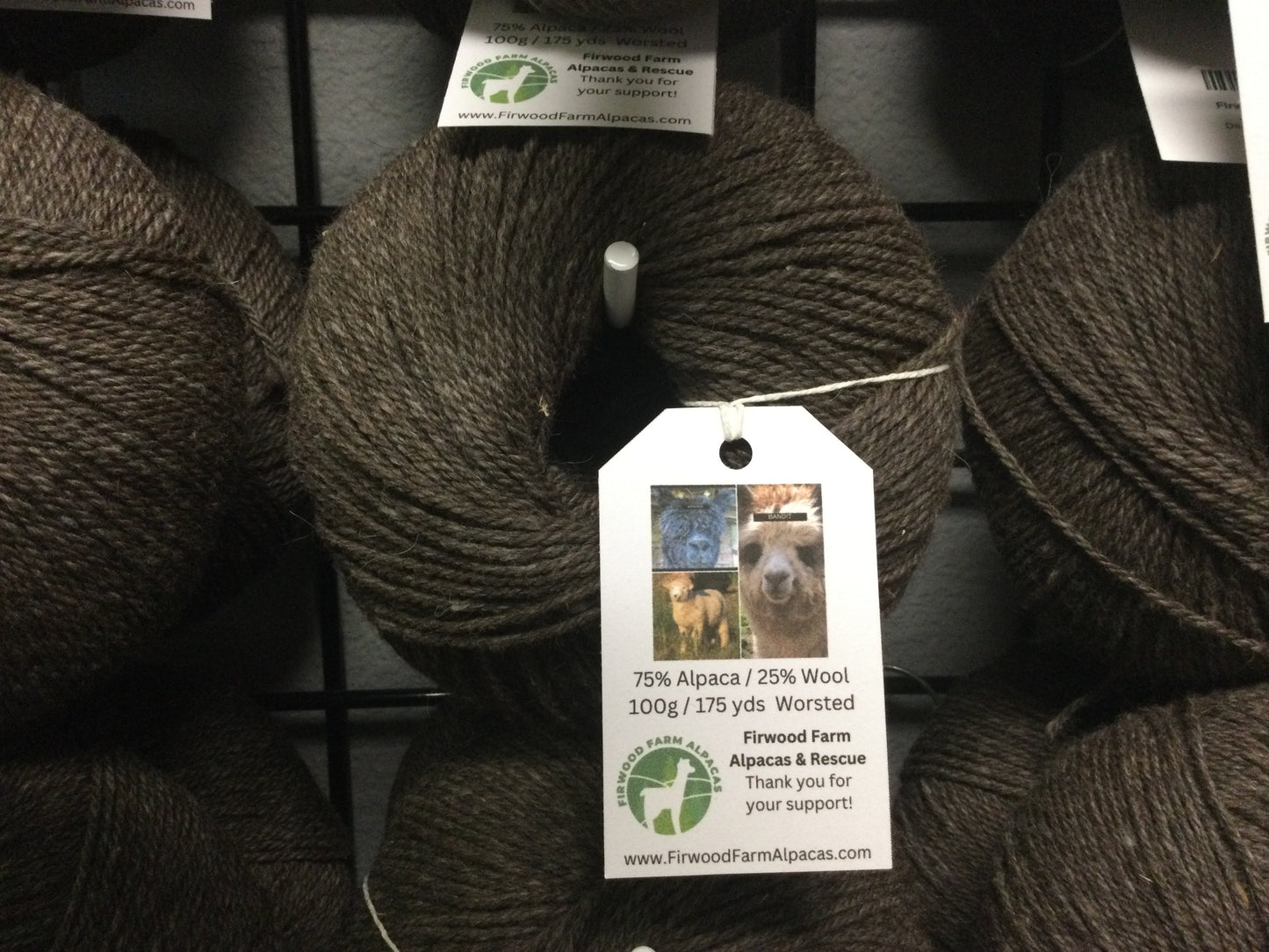 Firwood Farm Alpacas' Yarn