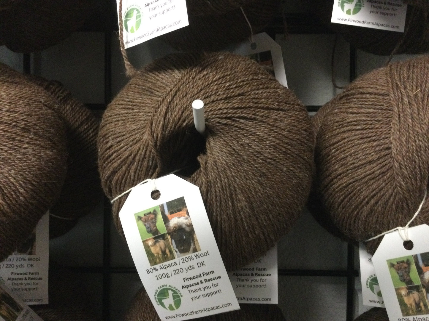 Firwood Farm Alpacas' Yarn