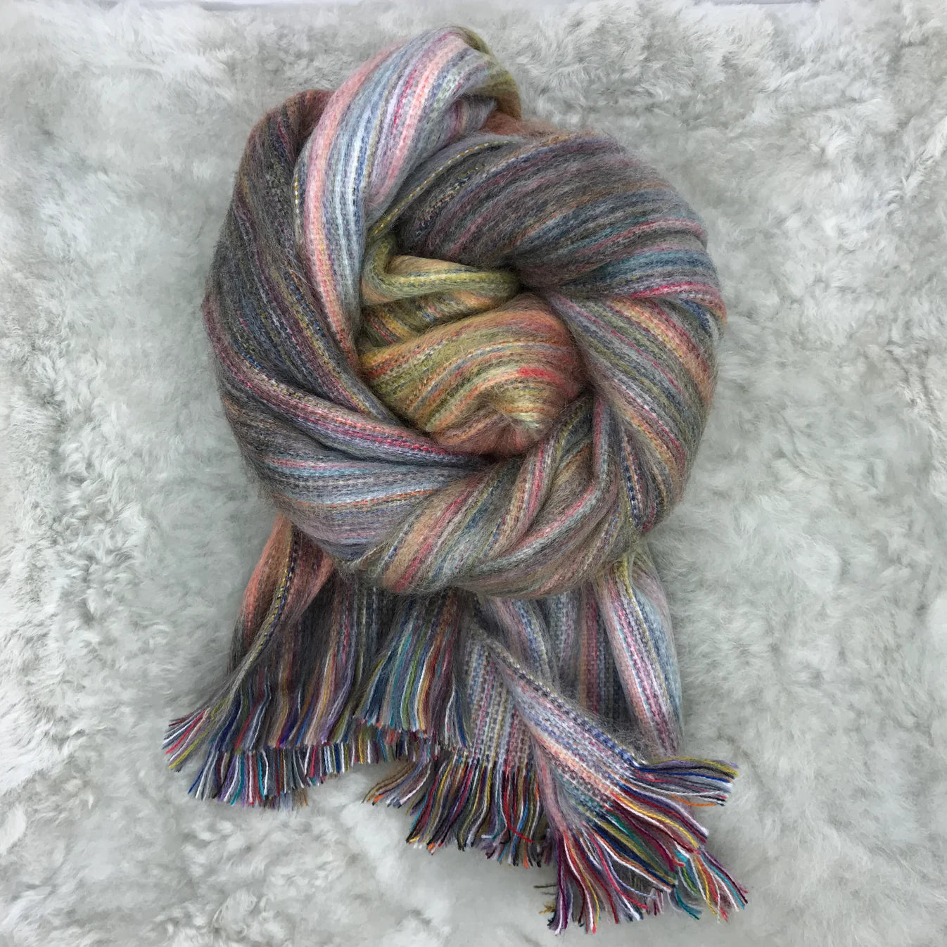 Brushed Alpaca Scarf