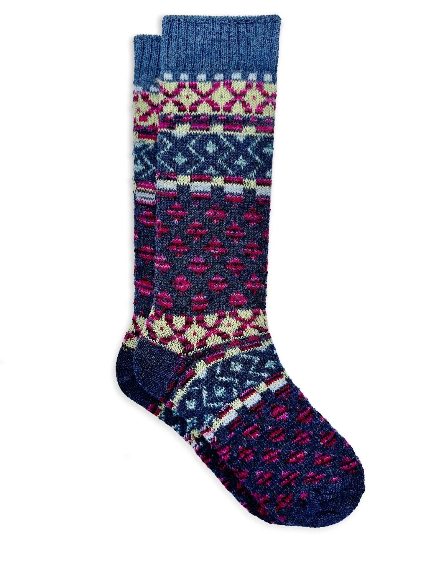 Jacquard Alpaca Socks