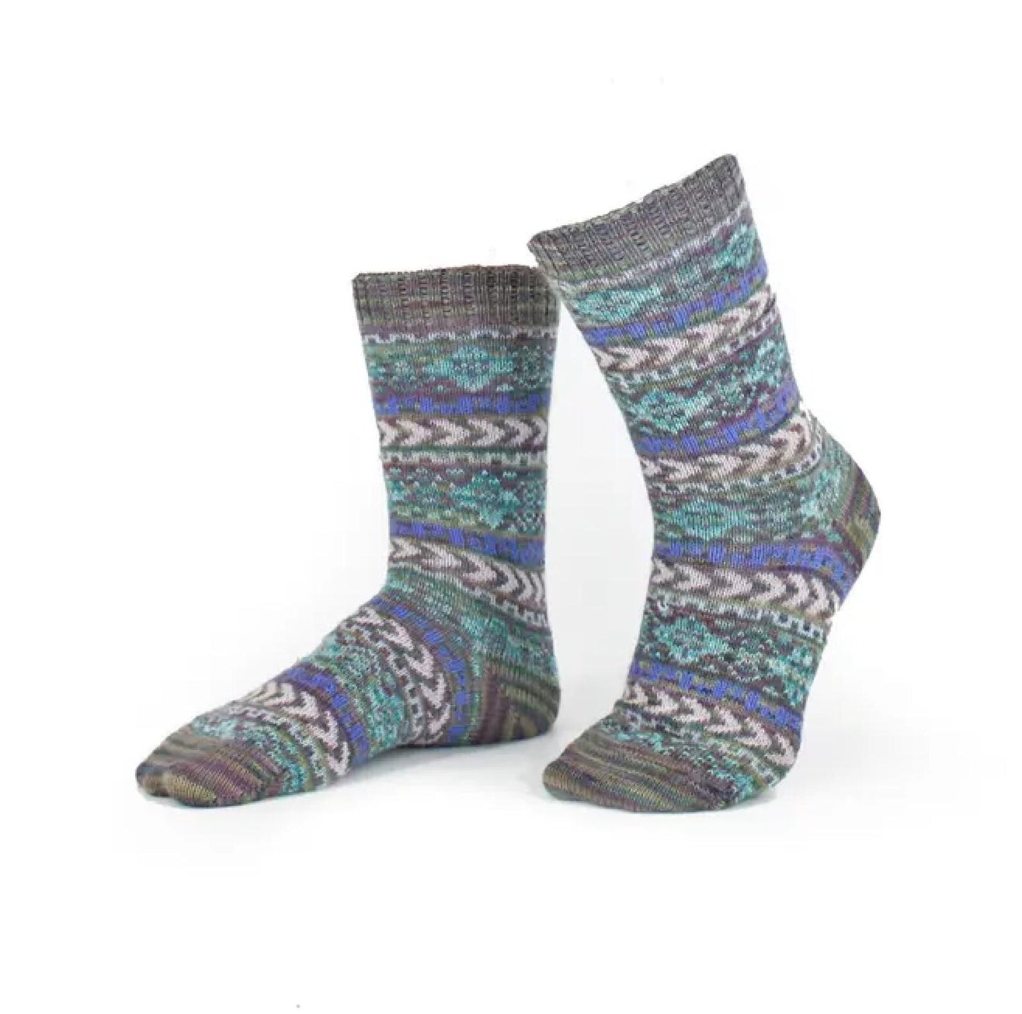 Jacquard Alpaca Socks