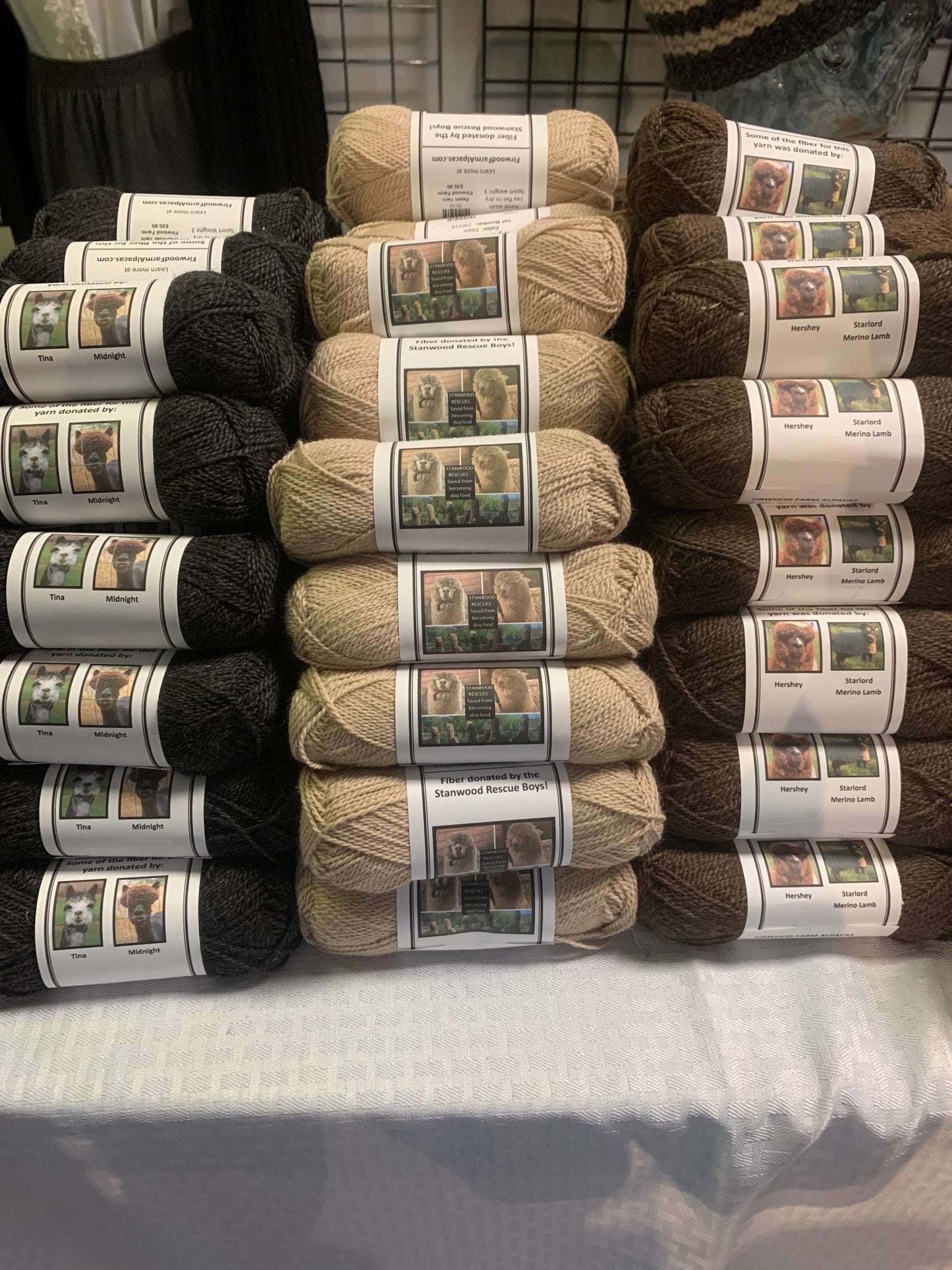 Firwood Farm Alpacas' Yarn