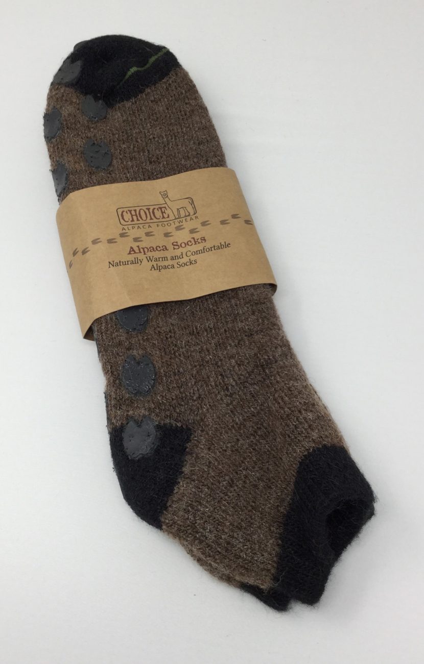 AlpacaTrax Gripper Slipper Socks
