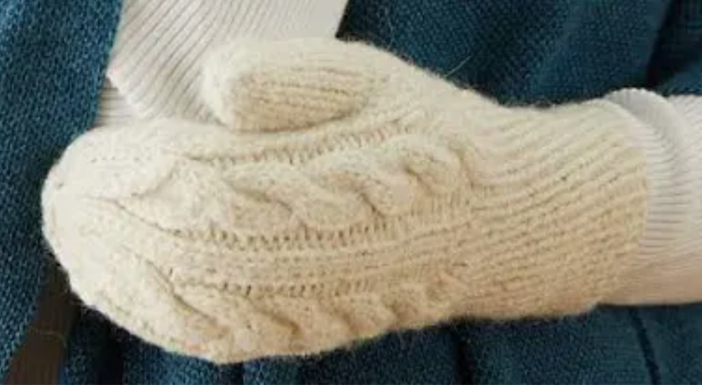 Alpaca Trenza Mittens