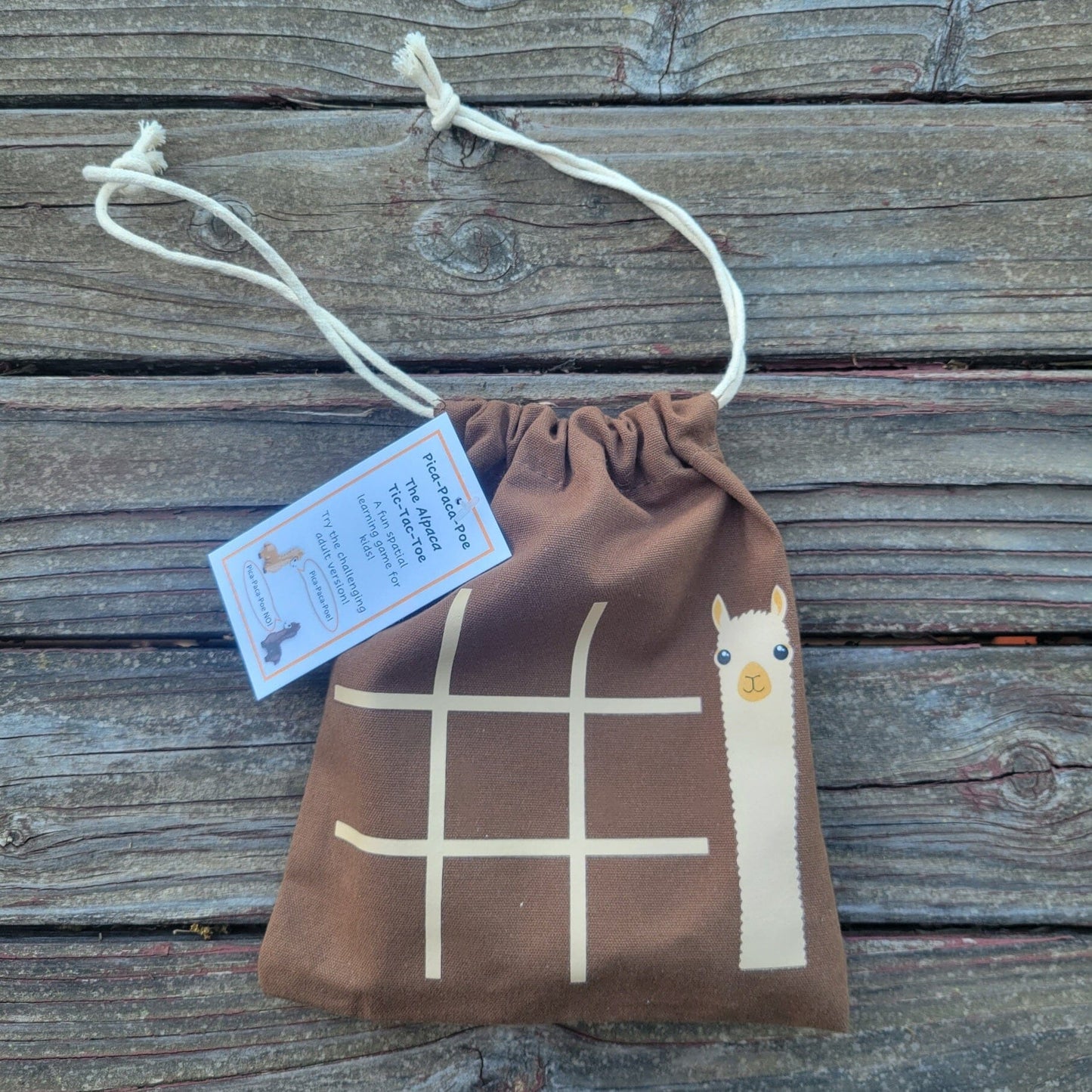 Alpaca Tic Tac Toe - Pica Paca Poe!