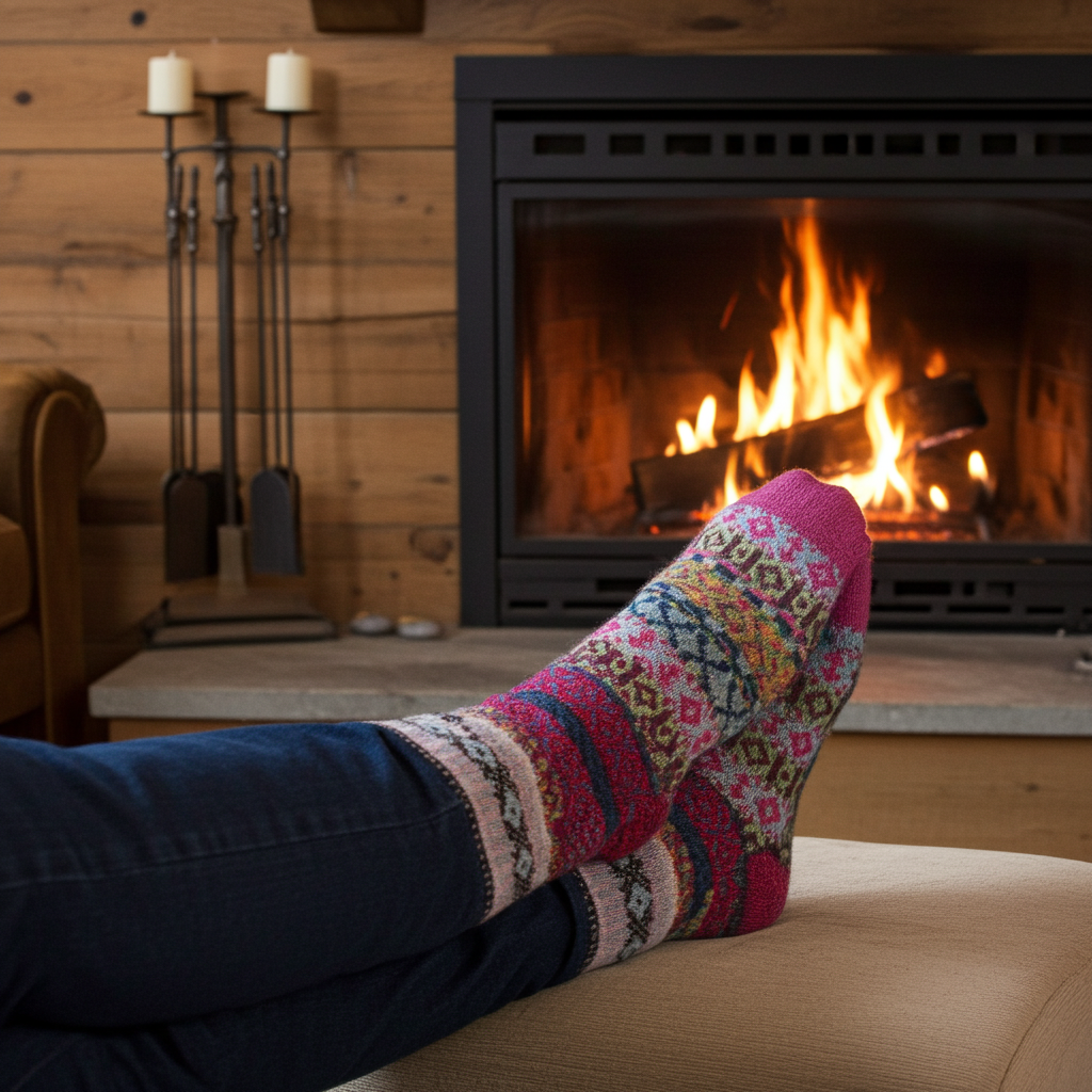 Artistic Alpaca Socks