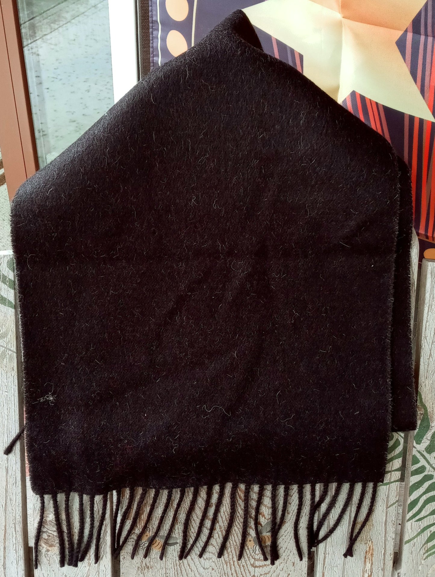 Woven Baby Alpaca Scarf