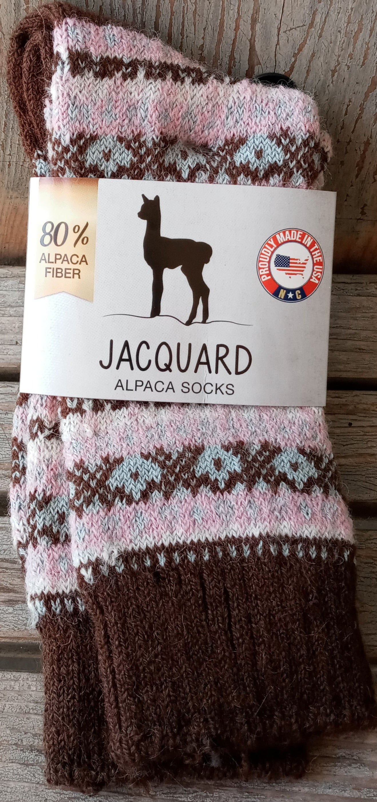 Jacquard Alpaca Socks