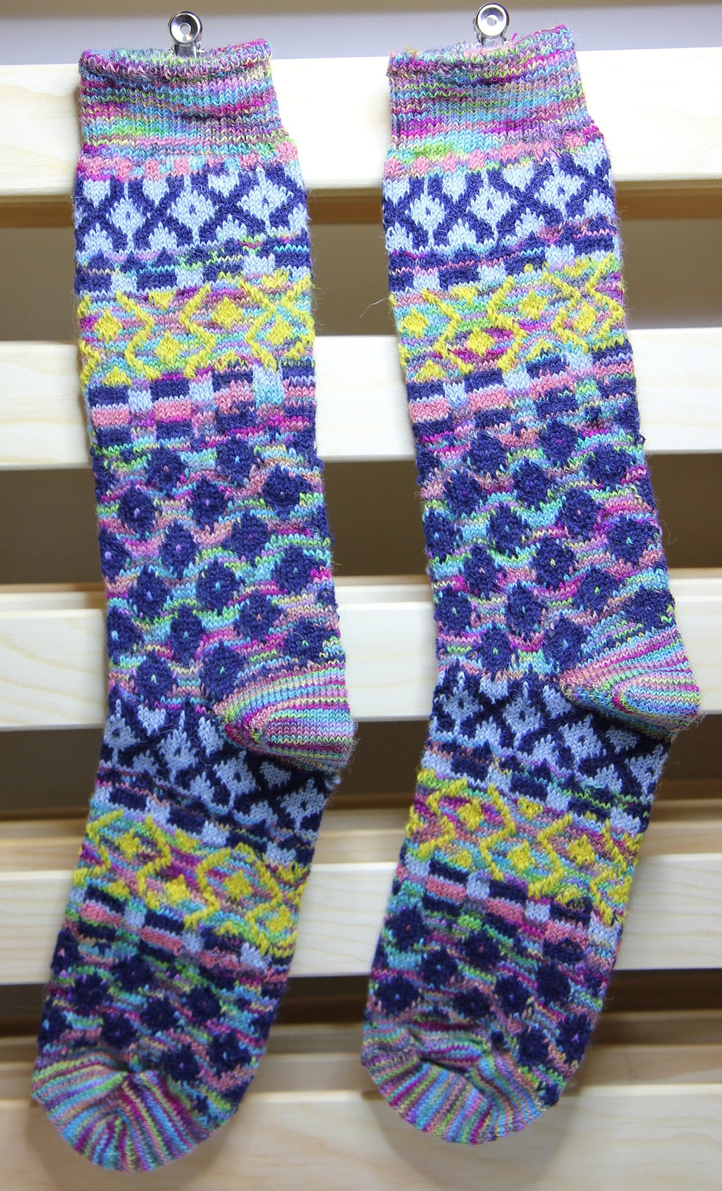 Jacquard Alpaca Socks