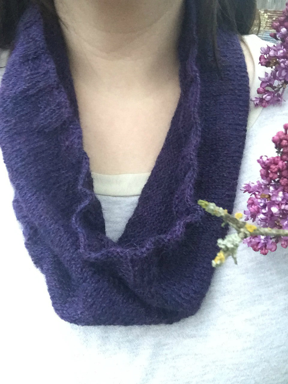 Over the (Juniper) Moon Knit Cowl PATTERN