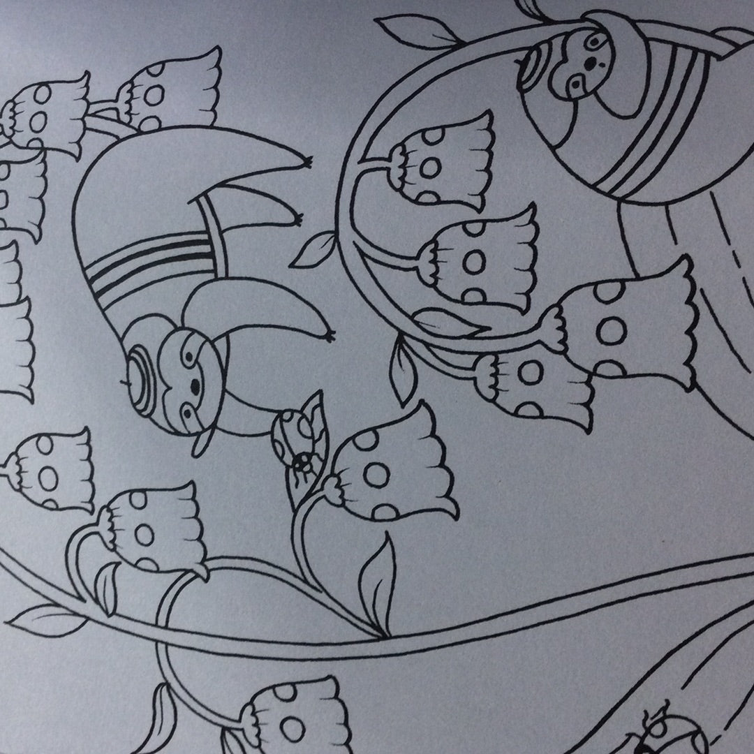 A Million Sloths Coloring Book