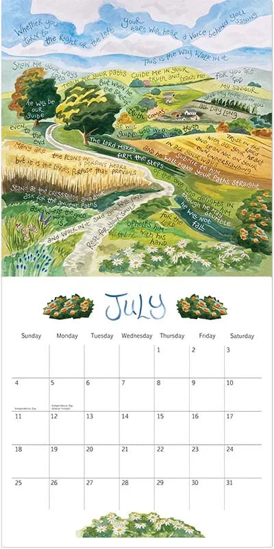 2027 Hannah Dunnett Wall Calendar