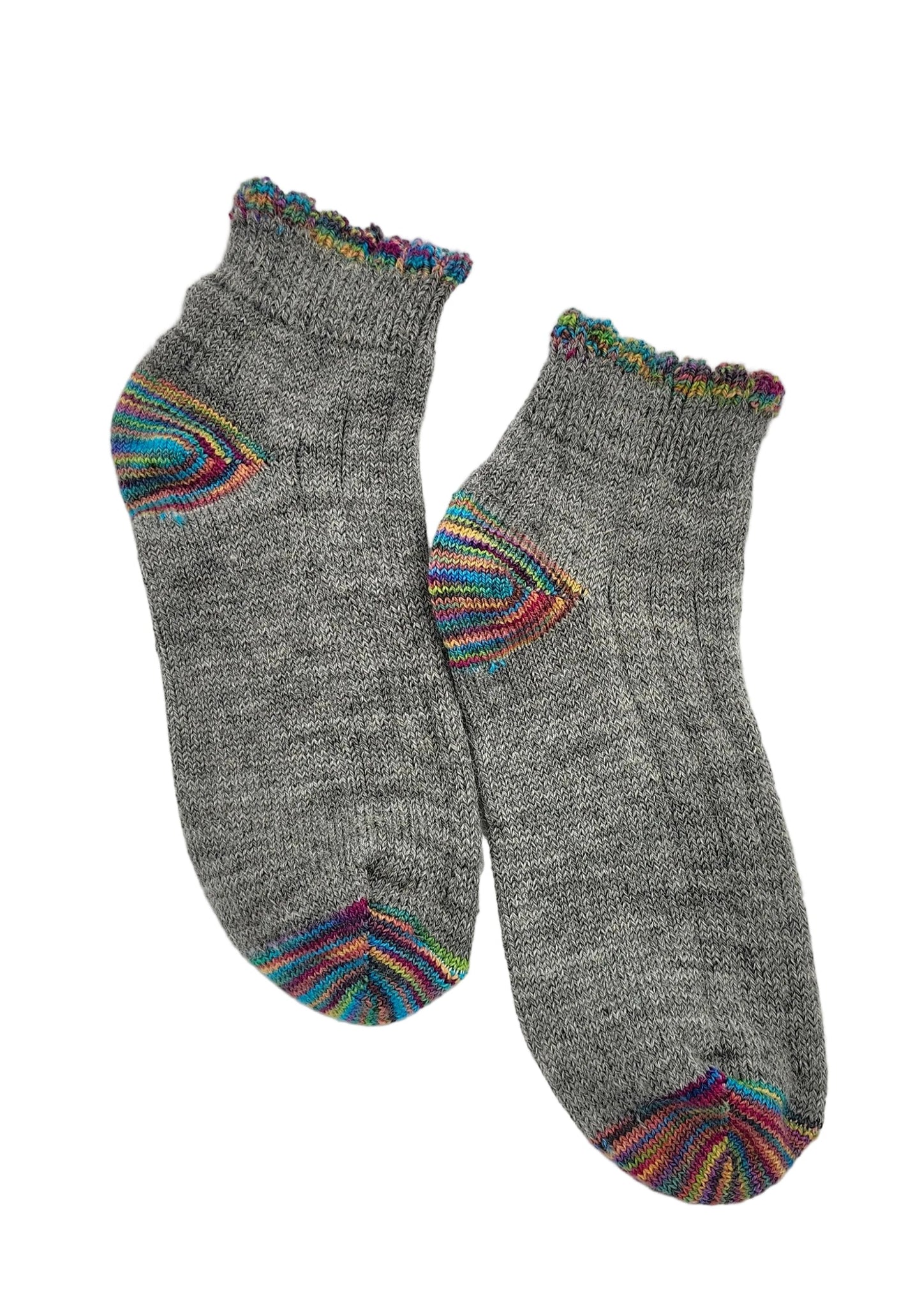 Retro Ribbed Bobby Socks