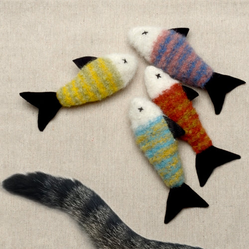 Alpaca Fiber Catnip Fish