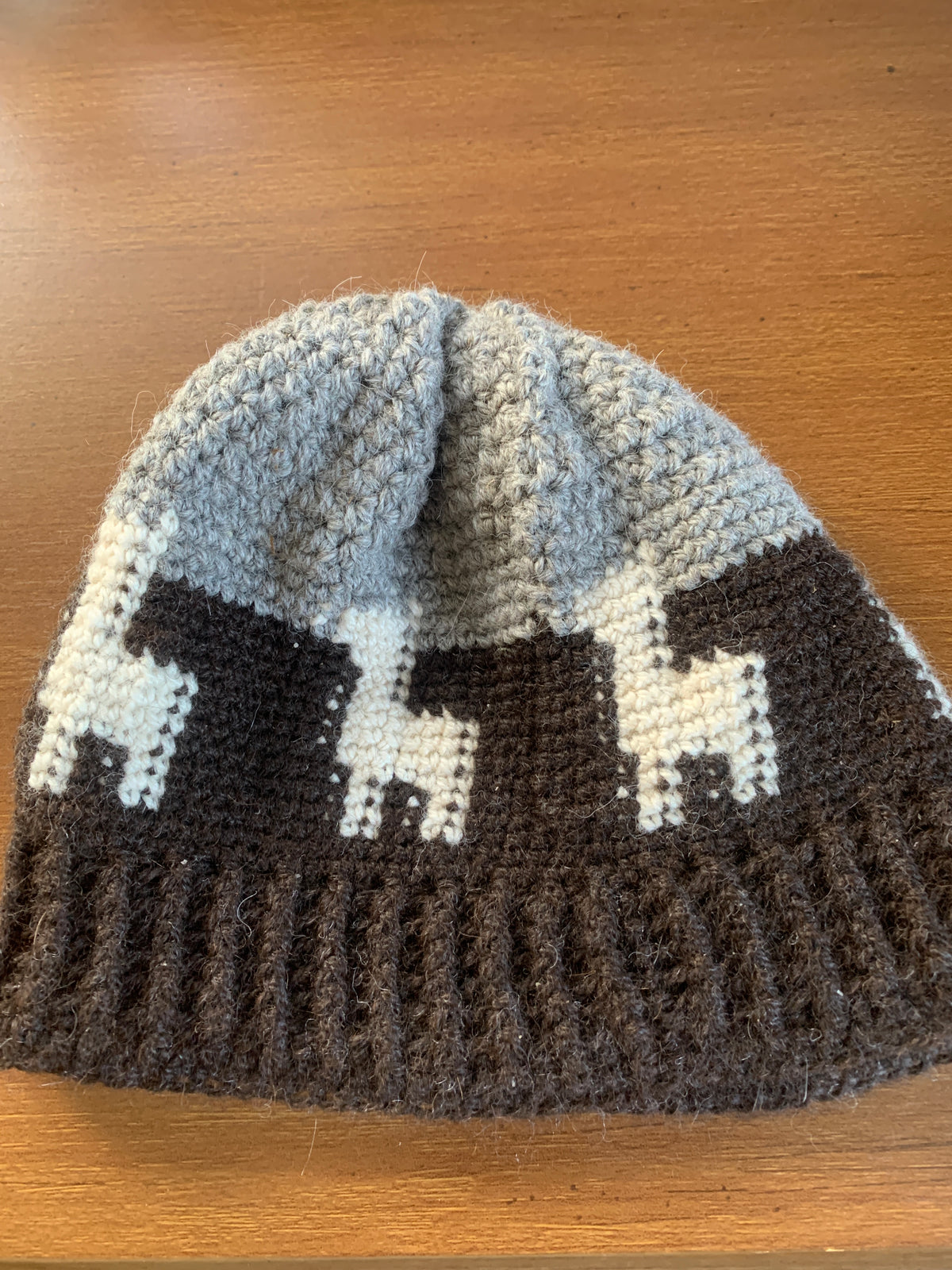 Alpaca Figures Hat -Young Adult or Child