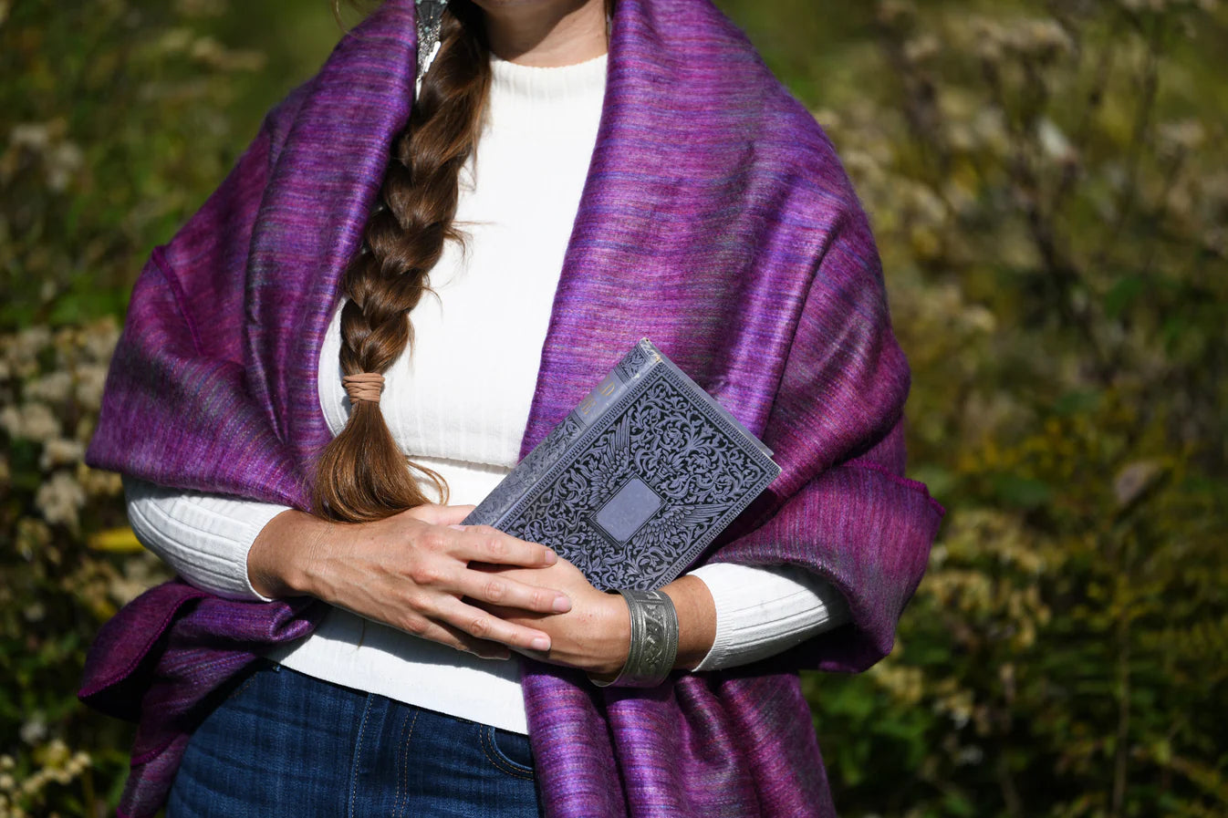 Brushed Alpaca Shawl