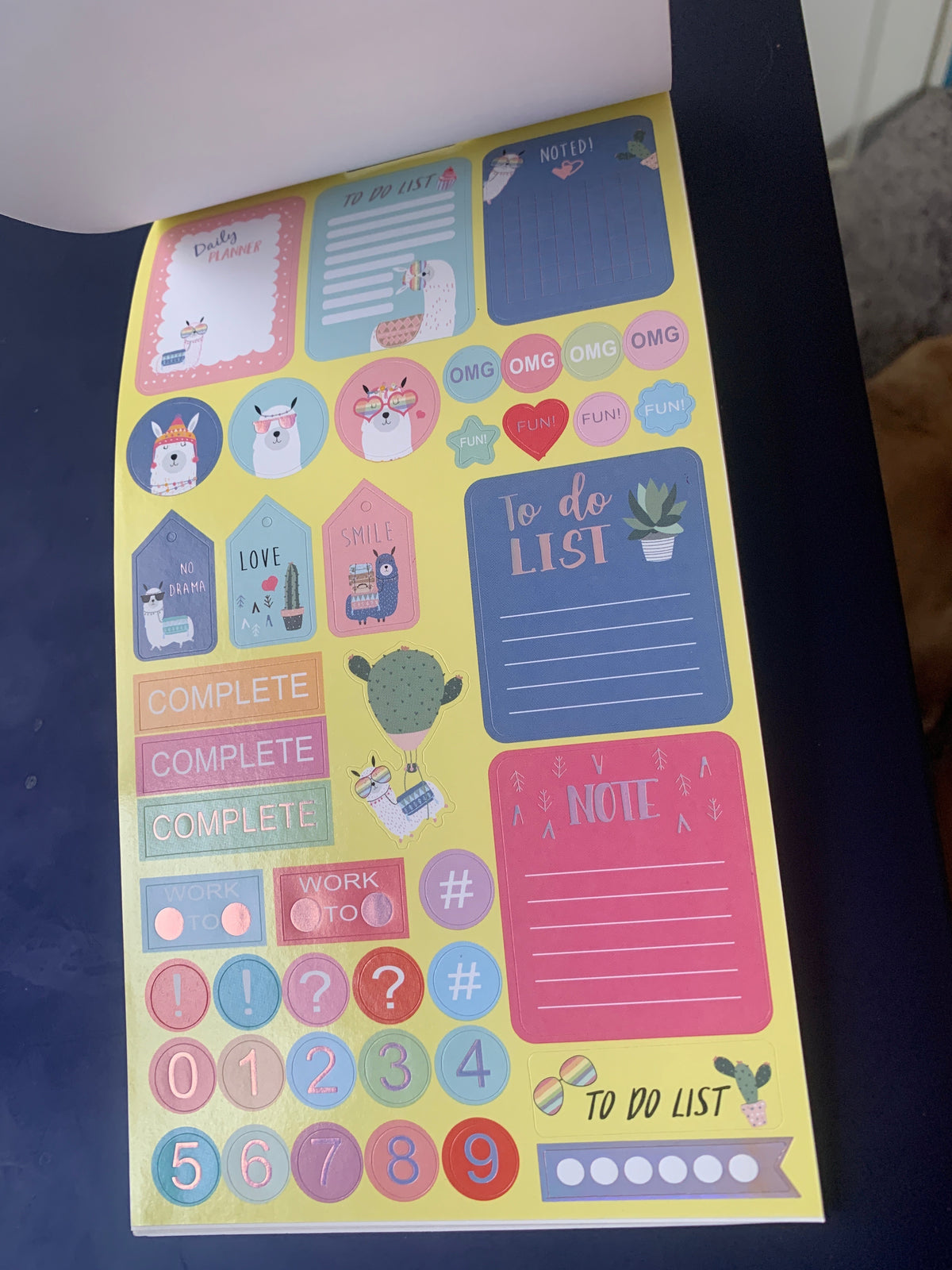 "Let's Planner" Stickers
