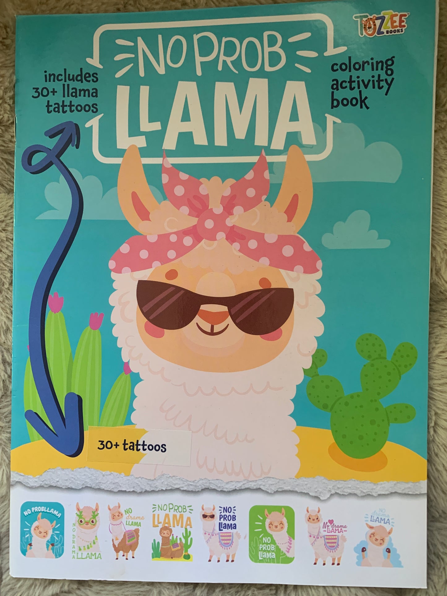 No Prob Llama Coloring Book