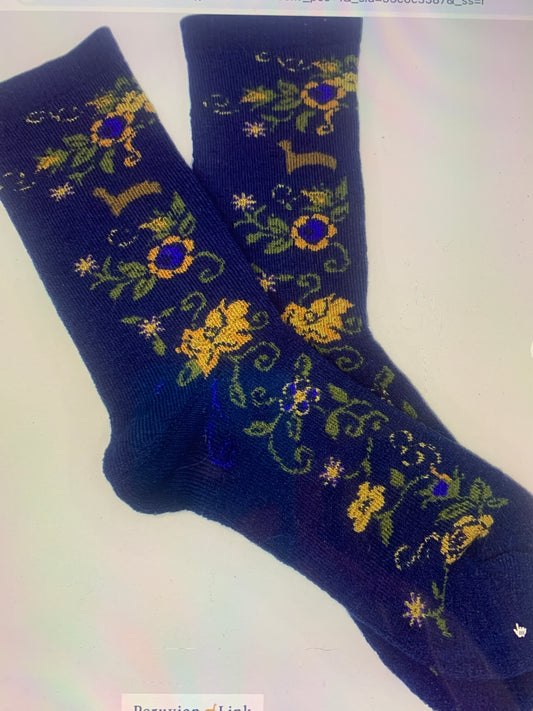 Alpaca Prairie Socks