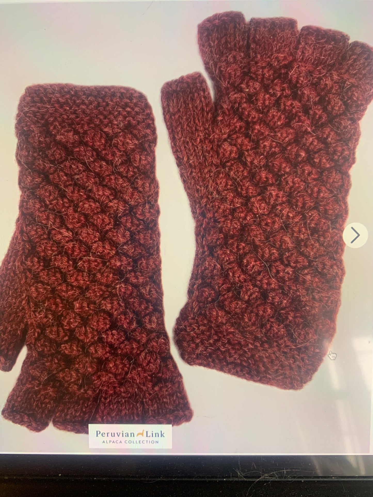 Textured Fingerless Gloves