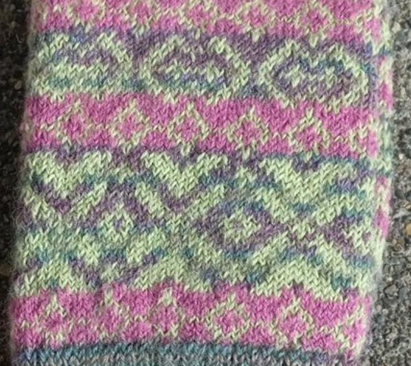 Jacquard Alpaca Socks