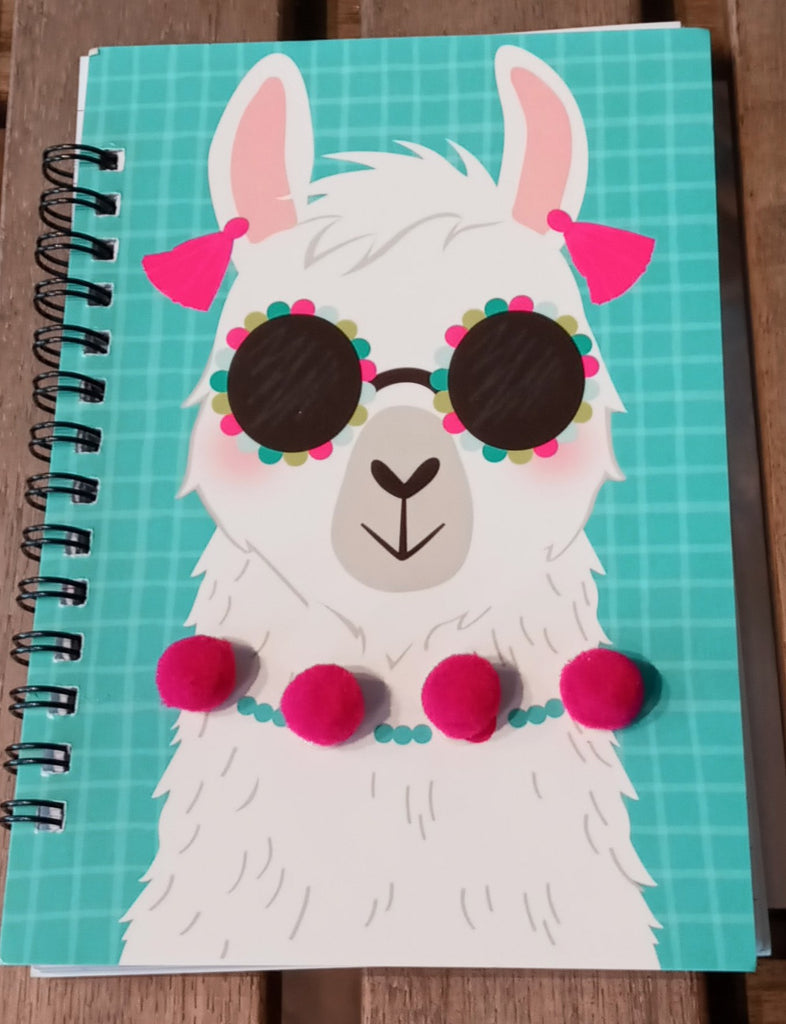 Celebrating Llama Notebook/Pad Small