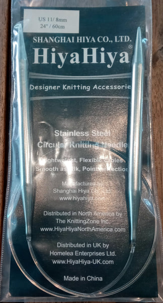 HiyaHiya Stainless Steel Circular Knitting Needles 24"