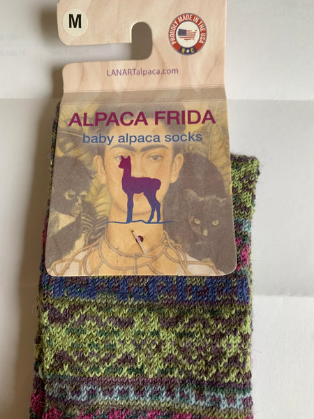 Jacquard Alpaca Socks