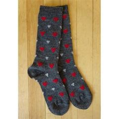 Heart Alpaca Socks