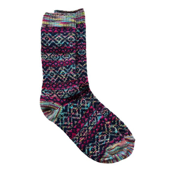 Jacquard Alpaca Socks
