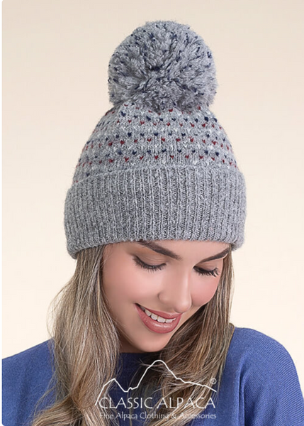 Snowfall Brushed Alpaca Hat
