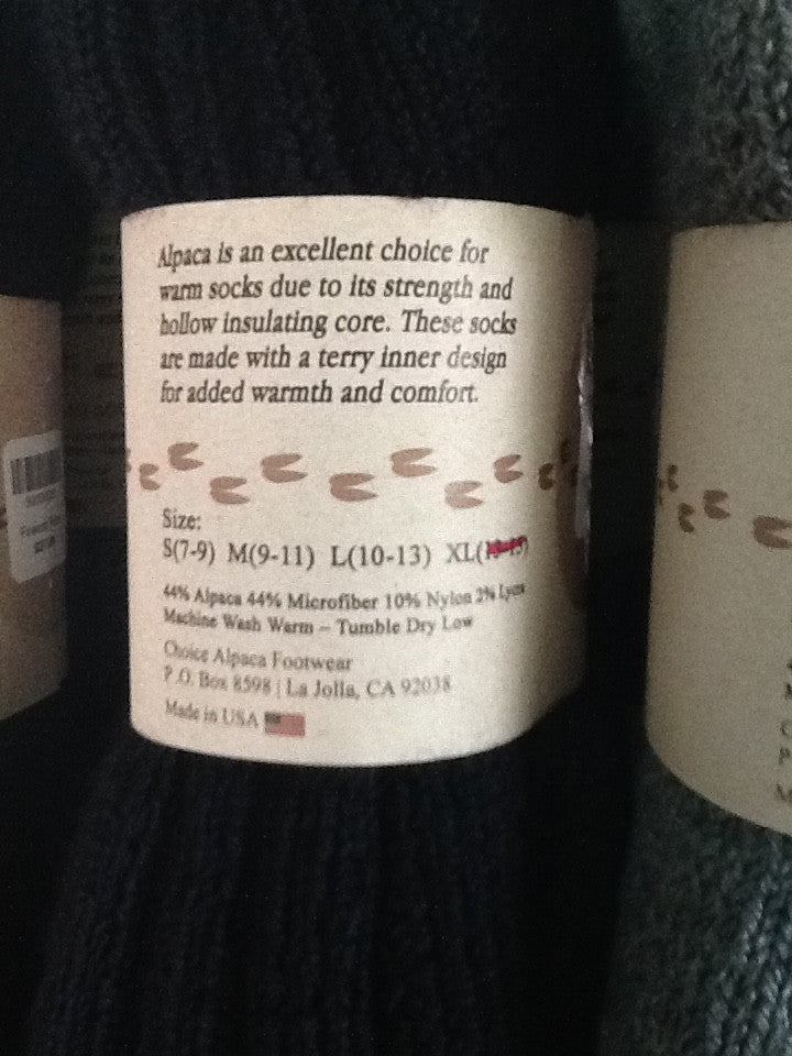 Super-warm Alpaca Socks